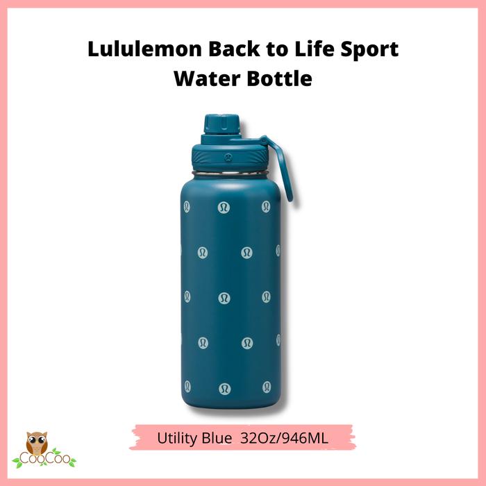 Gambar Lululemon Back to Life Sport  Water Bottle - Utility Blue 32 dari Coocoo Online Store undefined Tokopedia