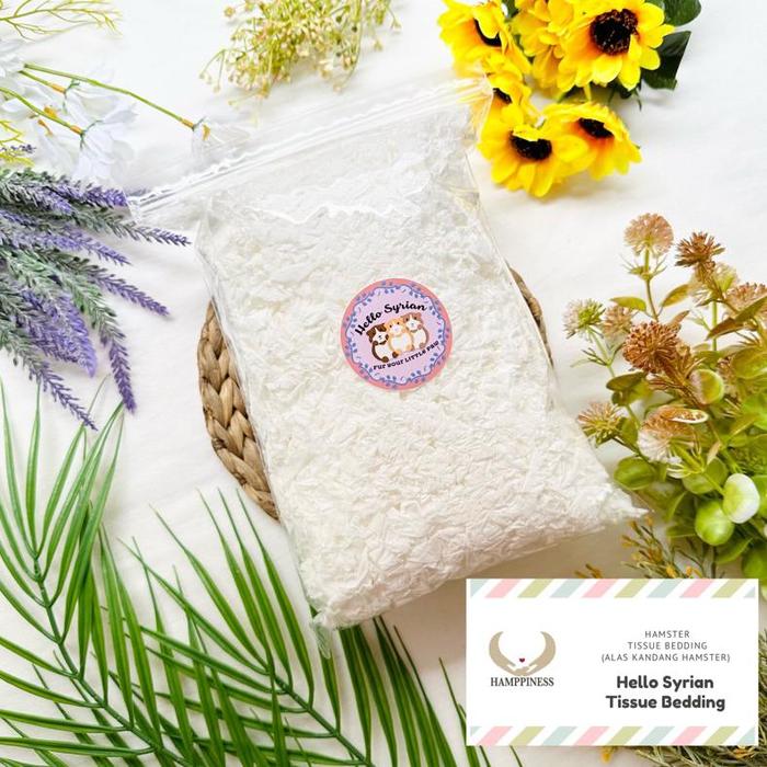 Gambar Tissue Bedding Hello Syrian / Alas Kandang Hamster / Tissue Bedding - White dari hamsboo pshop undefined Tokopedia