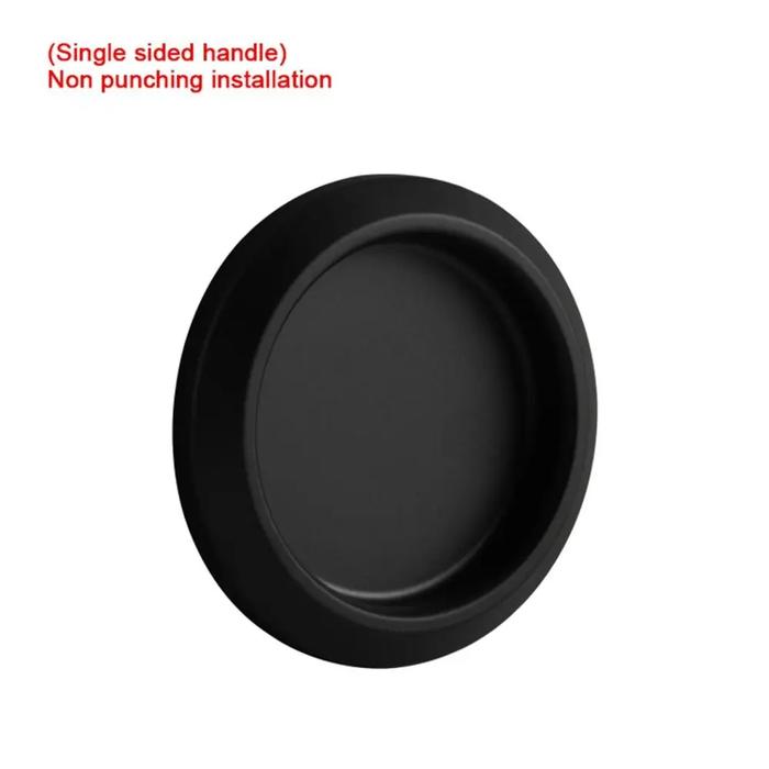 Gambar Handel Pintu Bulat Sliding Round Glass Sliding Flush Door Handle Pintu - sepihak/hitam dari Mengirim-mall undefined Tokopedia