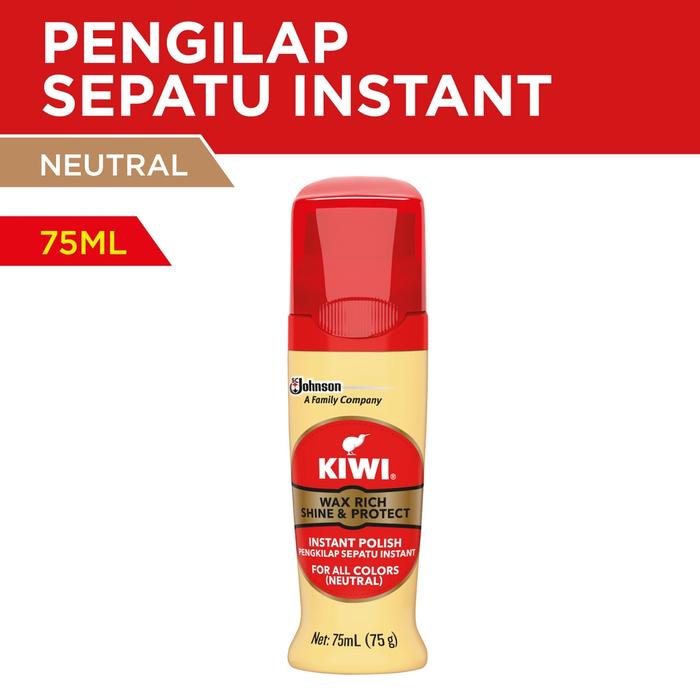 Gambar KIWI INSTANT POLISH - Pengkilap Sepatu | Semir Sepatu KIWI - HITAM dari jselectiv by JHON Putra Kosmetik undefined 4 Tokopedia