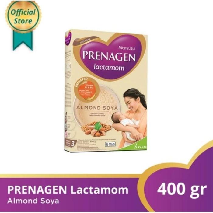 Gambar Prenagen Lactamom Vanila Coklat Moka Strawberi 400 Gr/Ibu - ALMOND SOYA dari hendriygrosir undefined Tokopedia
