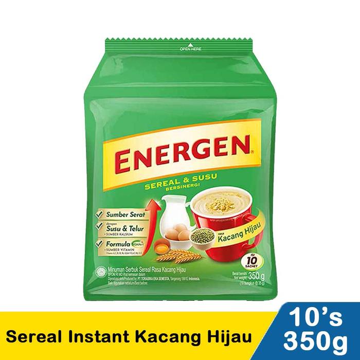 Gambar Energen kacang hijau.10pcs dari Suikoden Mart undefined Tokopedia