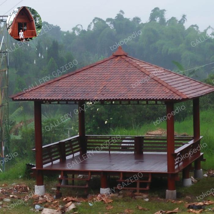 Gambar GAZEBO 4X4 Meter dari GALLERY GAZEBO undefined Tokopedia