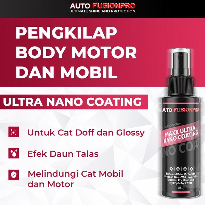 Gambar Pengkilap Perawatan Cat Body Mobil & Motor - Maxx Ultra Nano Coating - 100 ML dari cv goten undefined Tokopedia