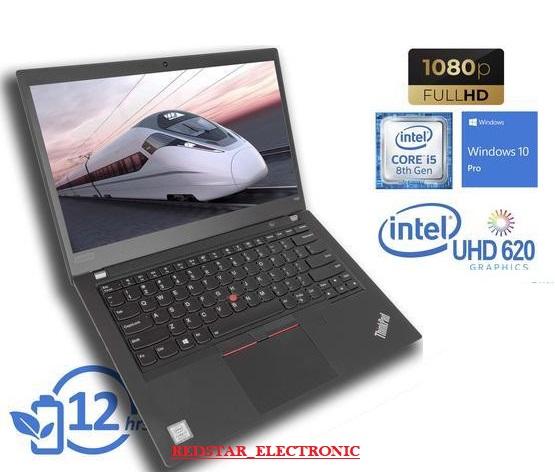 Laptop Lenovo Thinkpad T490 Core i5 Gen 16gb/512gb Free WINDOWS T490  I5, 16GB/512SSD