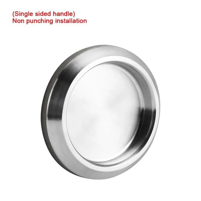 Gambar Handel Pintu Bulat Sliding Round Glass Sliding Flush Door Handle Pintu - sepihak/perak dari Mengirim-mall undefined Tokopedia