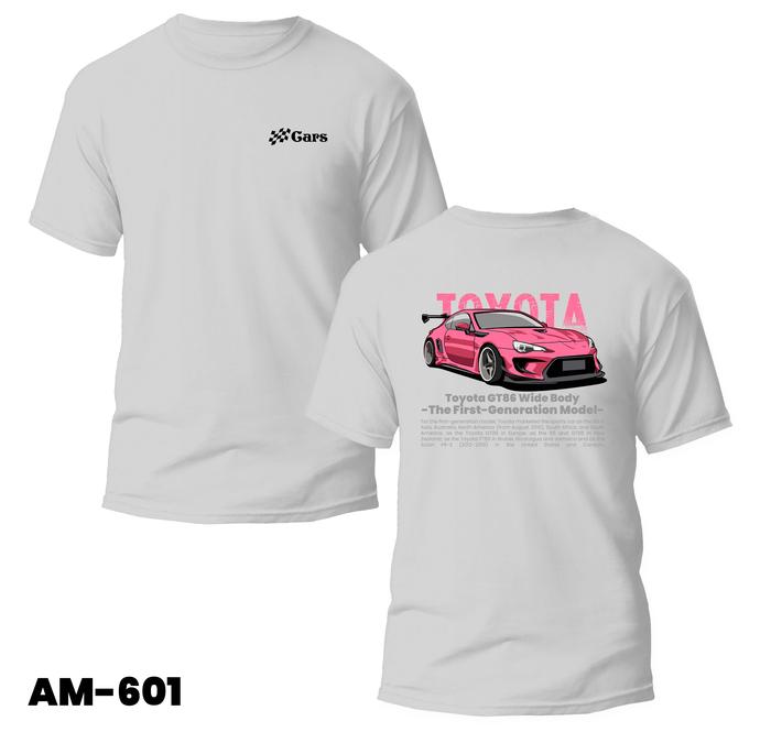 Gambar Kaos Distro Brand Mobil Cowo Cewe Lengan Pendek Hitam Putih AM601-604 - AM601 - White, M dari Unapologetic Official undefined Tokopedia