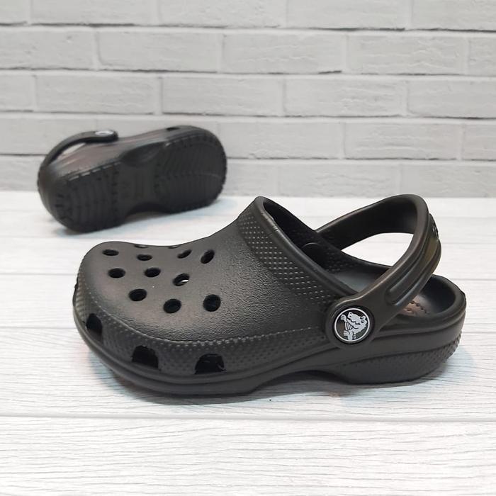 Gambar Sandal Crocs Classic Clog Unisex / Sandal Rumah Sakit Medis - Hitam, 42 dari Classy Footwear ID undefined Tokopedia