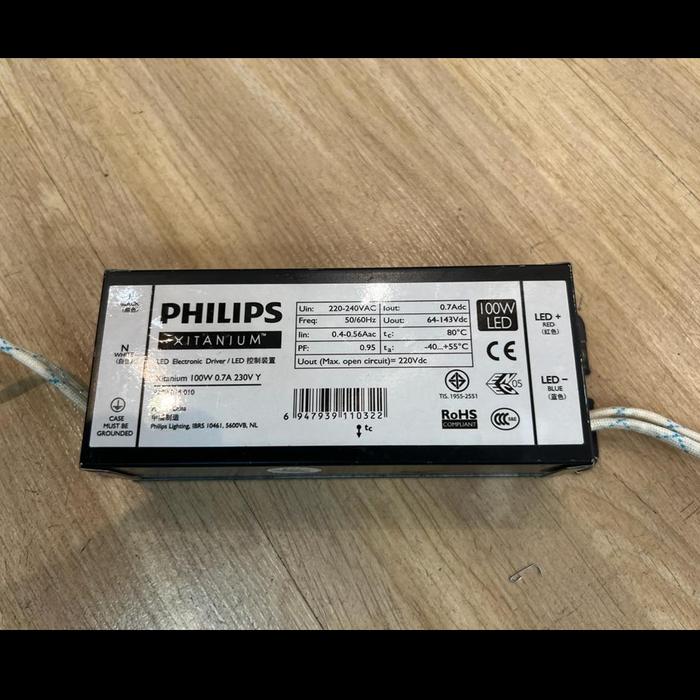 Gambar DRIVER LAMPU JALAN PHILIPS XITANIUM 100W LED 220V-240VAC dari Toko Lampu LTC undefined Tokopedia