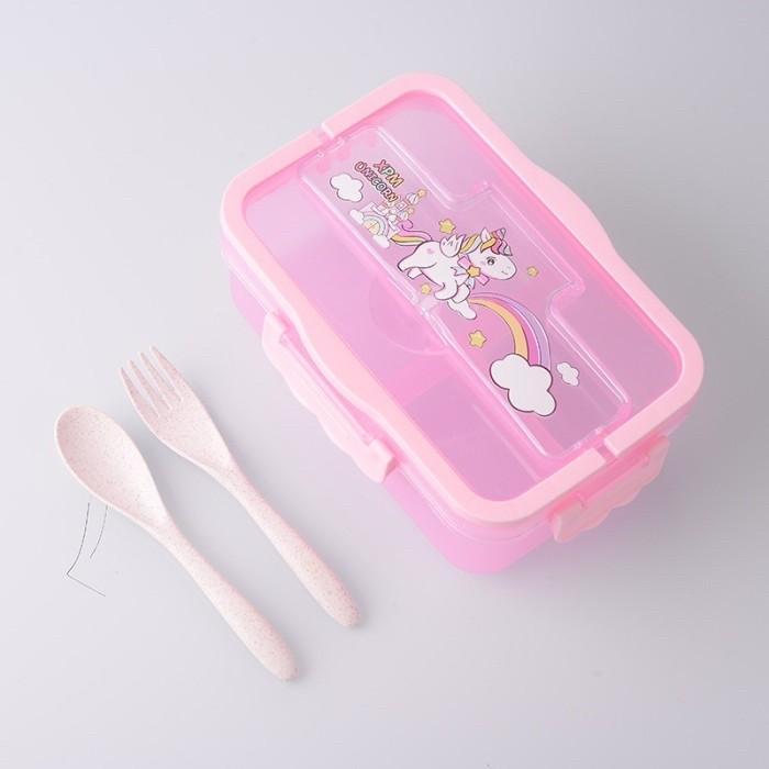 Gambar TEMPAT KOTAK MAKAN LUNCH BOX UNICORN LITTLE PONY ASTRONOT PLANET LUCU - NW UNICORN dari TwinkleBabyAndKids undefined Tokopedia