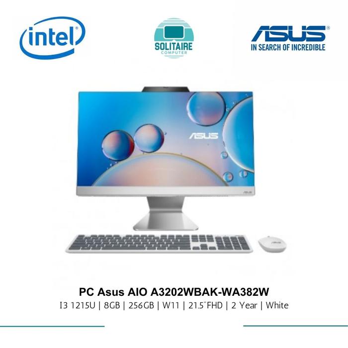 ASUS All-in-One PC 21,5 Zoll - Intel I3, 8GB RAM, 256GB SSD, Windows 11
