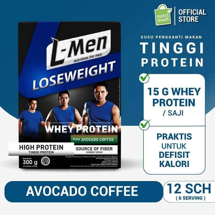 Gambar L-Men Lose Weight Avocado Coffee 300 gram - Suplemen Penurun Berat - 0 dari Fitnese Suplemen Store undefined Tokopedia