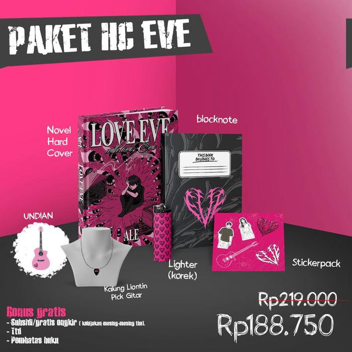 Gambar Pre Order Buku Novel Love Eve - Akad - Ale - Bumi Fiksi [3 Januari |Pu - HC Eve dari Bumi Fiksi Makassar undefined Tokopedia