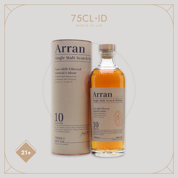 Gambar Arran Island Single Malt Scotch Whisky All Variant 700ml - 10 Year Old dari 75CL.ID undefined Tokopedia