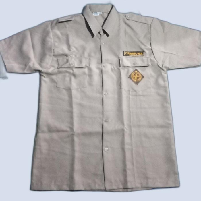 Gambar Baju Seragam Pramuka/Baju Pramuka Lengan Pendek/Bahan Balimor - LngnPndkBalimor, 15 dari Habibie.Rosda.Arrafif. undefined Tokopedia
