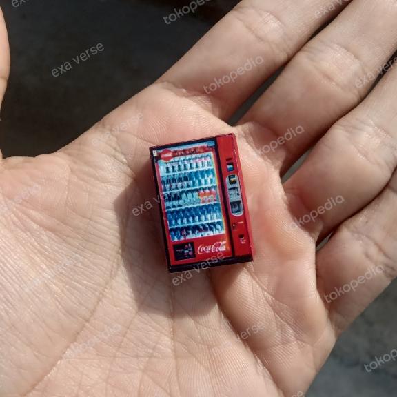 Gambar Diorama accesories vending machine 1:64 hotwheels tomica mini gt dll - Merah dari exa verse undefined Tokopedia