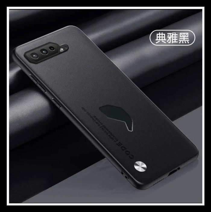 Gambar Asus Rog Phone 5 / 5S Vegan Plain Leather Code Original Hard Case Pc - HITAM., ASUS ROG 5/5S dari Original Shop Nillkin undefined Tokopedia