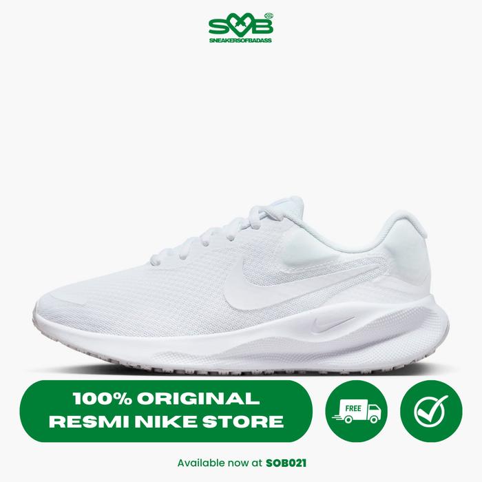 Jual Nike Women's Revolution Running Shoes White/White FB2208