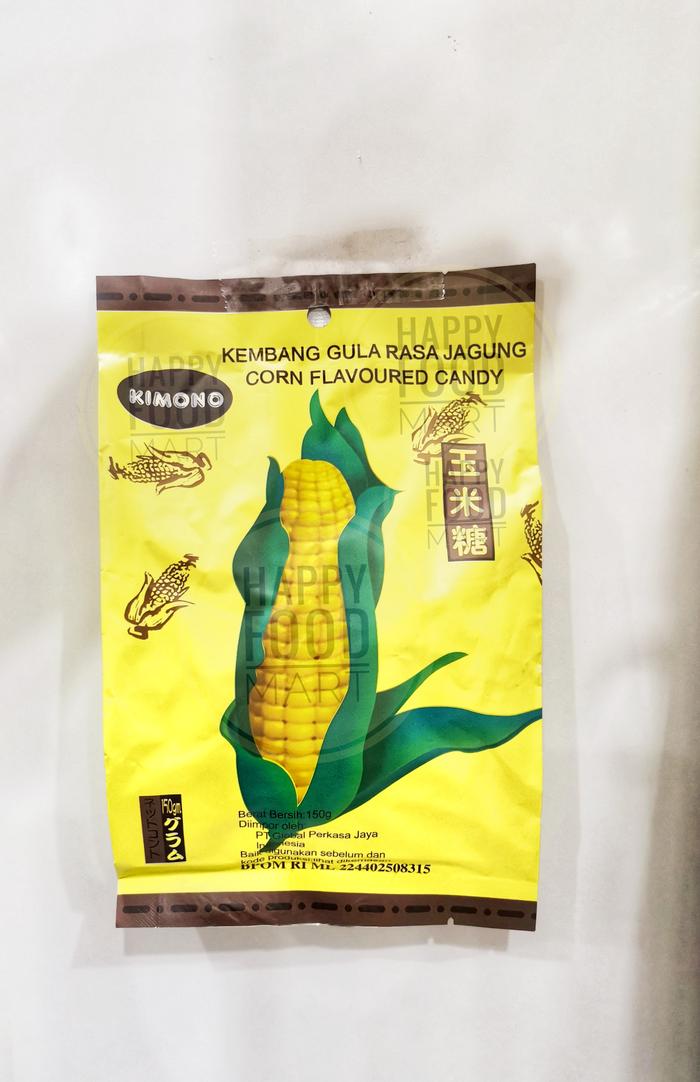 Gambar KIMONO PERMEN JAGUNG/PERMEN LYCHEE/CORN CANDY/KEMBANG GULA BUAH LECI - PERMEN JAGUNG dari happy food mart undefined Tokopedia