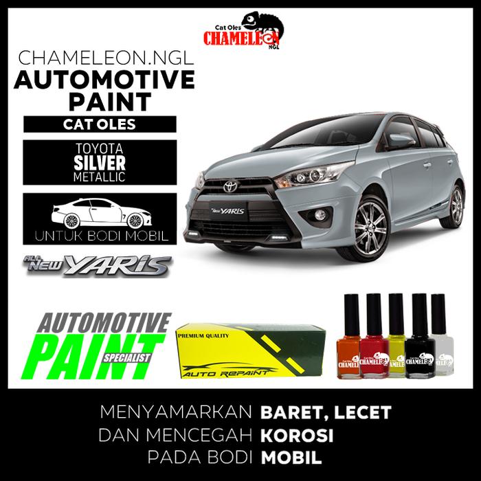 Gambar Cat Oles Toyota All New Yaris Silver Metallic Automotive Paint CHAMELEON NGL - Cat dari Auto Repaint Shop undefined Tokopedia