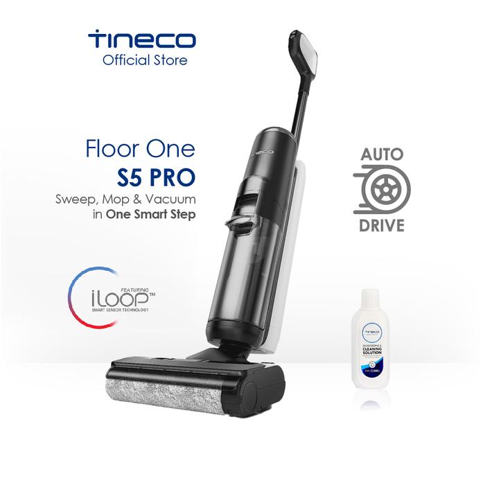 Gambar Tineco Floor One S5 PRO Smart Wet Dry Cordless Vacuum Cleaner - S5PRO dari Tineco Indonesia undefined Tokopedia