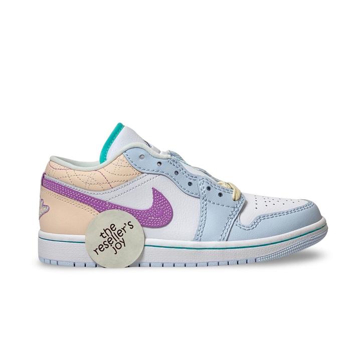 Women's Jordan Multicolor 7Y Nike Air Jordan Low Pastel