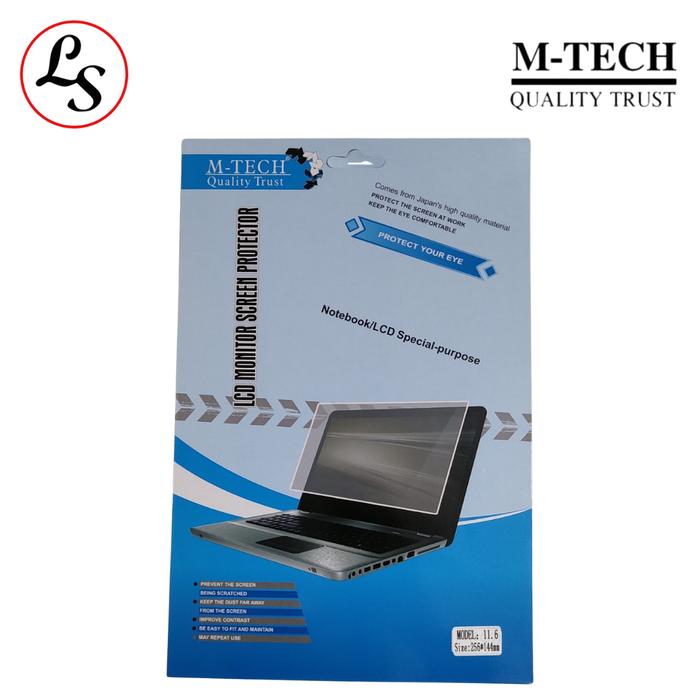 Gambar M-TECH ANTI GORES / MTECH SCREEN PROTECTOR LAPTOP 11.6" 14" - 10" dari Lightspeed Com undefined 5 Tokopedia