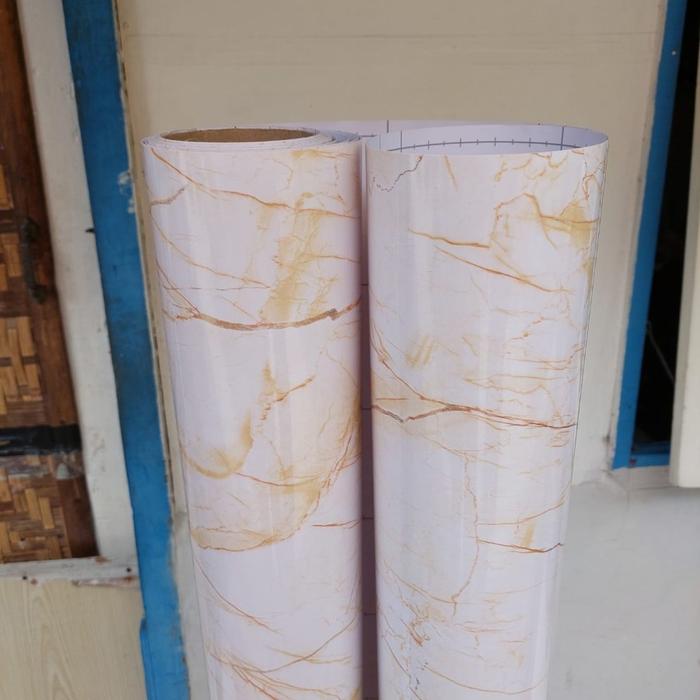 Gambar stiker marble marmer Glossy 1 Roll Lebar 120cm x 50 meter - FS121 dari Jawara Stiker undefined Tokopedia