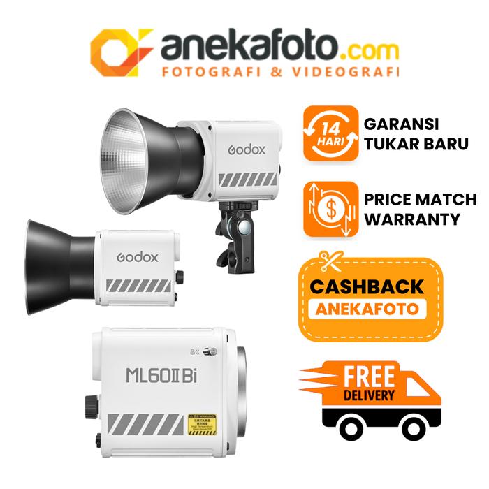 Gambar Godox ML60II Bi Color LED Video Light dari Anekafoto undefined Tokopedia