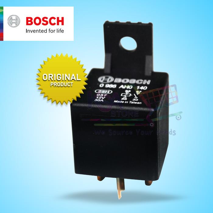 Gambar MINI RELAY 12V 30A 4 PINS (0986AH0140 42B) dari KSAStoreOfficial undefined Tokopedia
