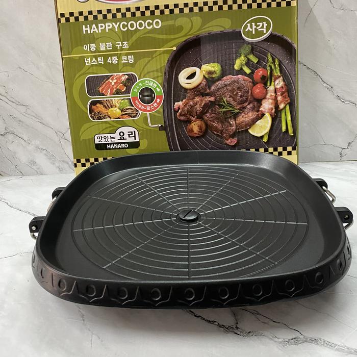 Gambar SQUARE GRILL PAN / BULGOGI PAN / BARBEQUE PAN MURAH! - Kotak dari SinarMas Elektronik undefined Tokopedia