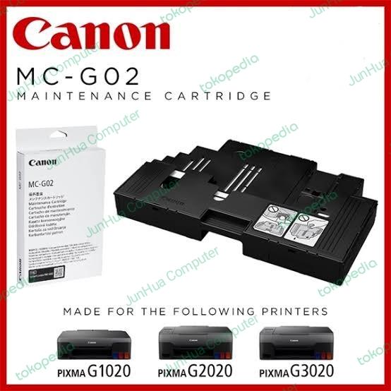 Gambar Maintenance Cartridge MC-G02 Printer Canon G1020 G2020 G3020 - MCG02 dari JunHua Computer undefined Tokopedia