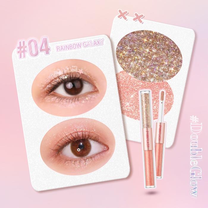Gambar PINKFLASH Eyes Set Evenly Pigmented Eyeshadow Eyeliner Mascara Eyebrow - #04 dari PINKFLASH STORE Kab. Tangerang Tokopedia