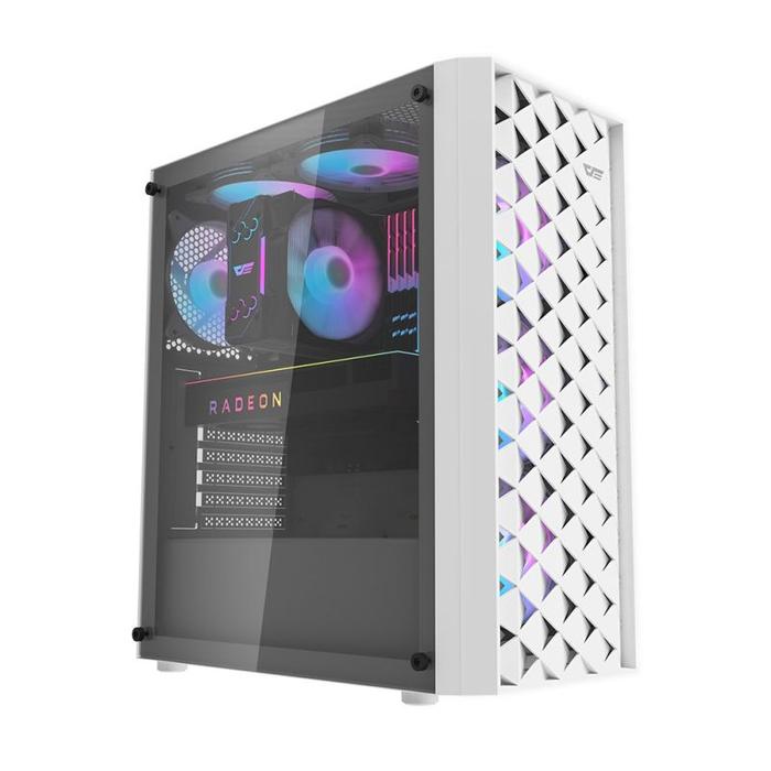 Gambar darkFlash DK351 ATX PC Case - Putih dari COC Komputer undefined Tokopedia