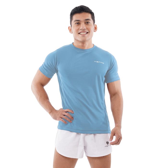 Gambar Kaos Dry Fit Men Running Baju Olahraga Lari Pria - Airyblue, S dari TIENTO INDONESIA undefined Tokopedia