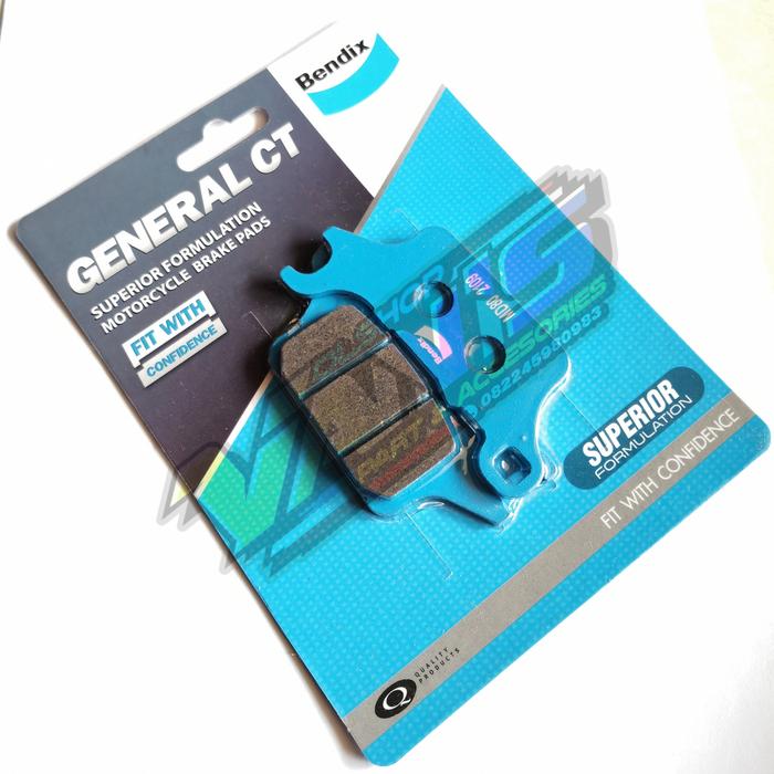 Gambar Kampas Rem Bendix DEPAN-BELAKANG Vario 125/150 2018 UP Dan Genio - DEPAN MD80 dari Van's Olshop undefined Tokopedia