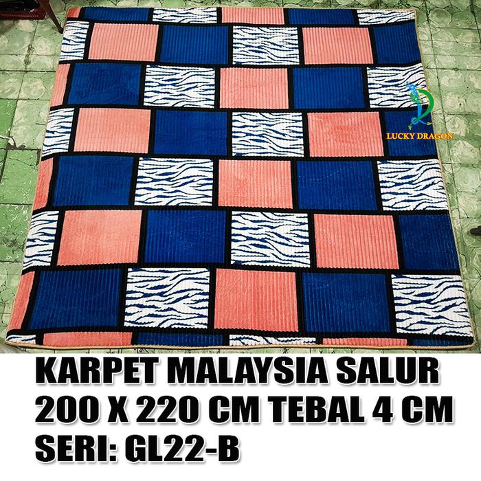 Gambar Karpet Malaysia Lucky Dragon Motif Salur / Ambal Malaysia Jumbo - SALUR B, 180 x 200 dari KINGDOM CARPET undefined Tokopedia
