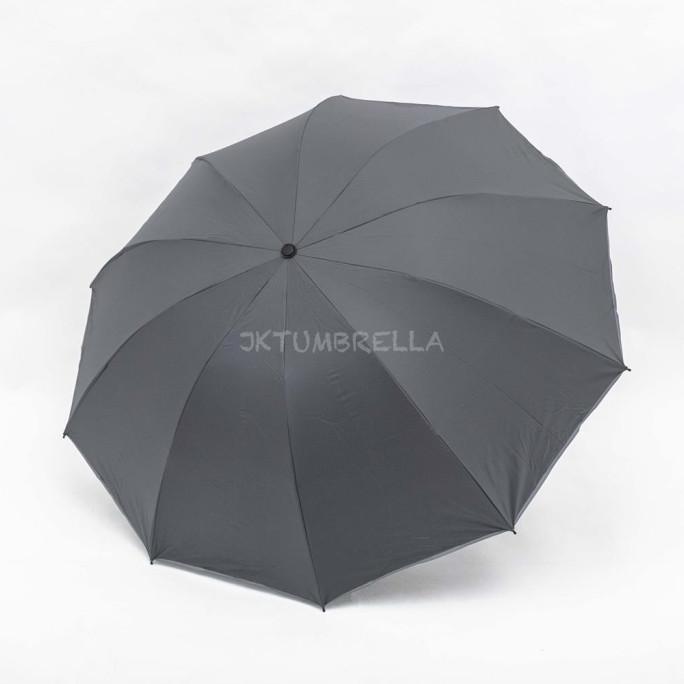 Gambar 6423 Payung lipat 3 GRC warna polos jumbo 10 jari anti UV - A067 - ABU dari VENUS 12 undefined Tokopedia