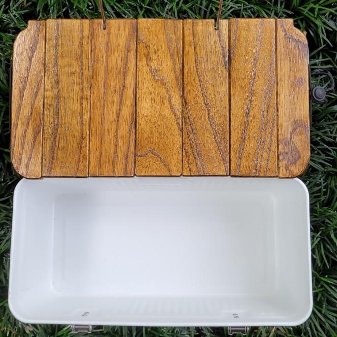 Gambar stanley lunch box wooden tray/untuk UNITO STANLEY - coklat dari Advent 88 undefined Tokopedia