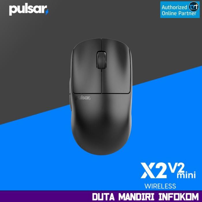 Gambar Pulsar X2V2 Mini - Ultra-lightweight Wireless Gaming Mouse I X2 V2 - Black Edition  dari Duta Mandiri Infokom undefined Tokopedia