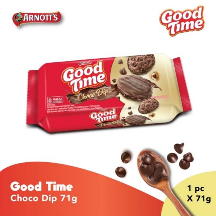 Gambar Good Time Cookies Rasa 72gr/Goodtime Cookies Varian Rasa 72gr - Choco Dip dari Deedeemartshop24 undefined Tokopedia