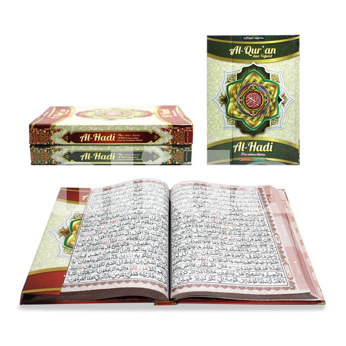 Gambar Alquran Al-Hadi kertas CD Uk Besar B5 Al-Quran Alhadi murah tuk Wakaf - Hijau dari Toko Alida Jakarta undefined Tokopedia