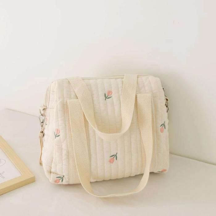 Gambar M2M - Diaper Bag Korea/Tas Ibu/Handbag Wanita/Tas Perlengkapan Bayi - Sedang Tulip dari supono store88 undefined Tokopedia