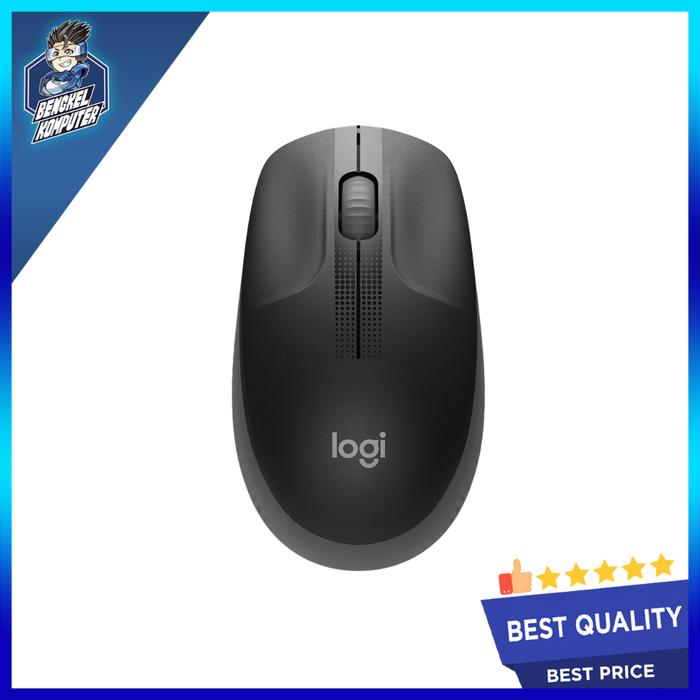 Gambar MOUSE LOGITECH M190 WIRELESS - CHARCOAL dari bengkelkomputerptk undefined Tokopedia
