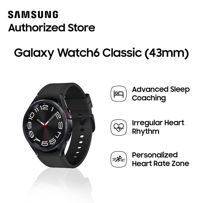 Gambar Samsung Galaxy Watch6 Classic 43mm - Black dari Rejodadi - Samsung Authorized undefined Tokopedia