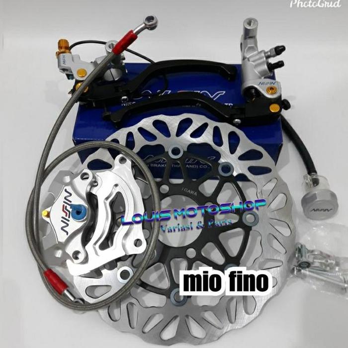 Gambar ready ya paket kaliper 2P nissin disc 260mm vario beat scoopy genio - Mio fino dari FRANCEE STRORE undefined Tokopedia