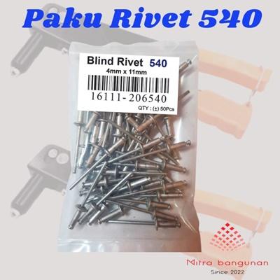 Gambar Paku Rivet 3.2 mm Blind Rivetti Paku Tembak Ripet 423 429 435 450 540 - 540 dari MITRA BANGUNAN 888 undefined Tokopedia