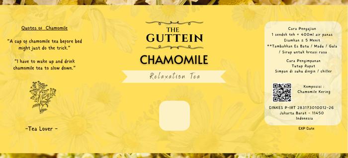 Gambar [Guttein] Tisane Teh Bunga Kering Chamomile Peppermint - Chamomint [Relaxation Tisane] - Pure Chamomile, 14 Tea Bags dari The Guttein Shop undefined Tokopedia