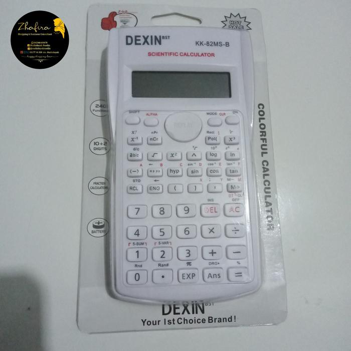 Gambar Kalkulator Sekolah Scientific KENKO 82ms - Calculator Ujian Ilmiah sin - Hitam dari ZHAFIRA-Online-Shop undefined 3 Tokopedia