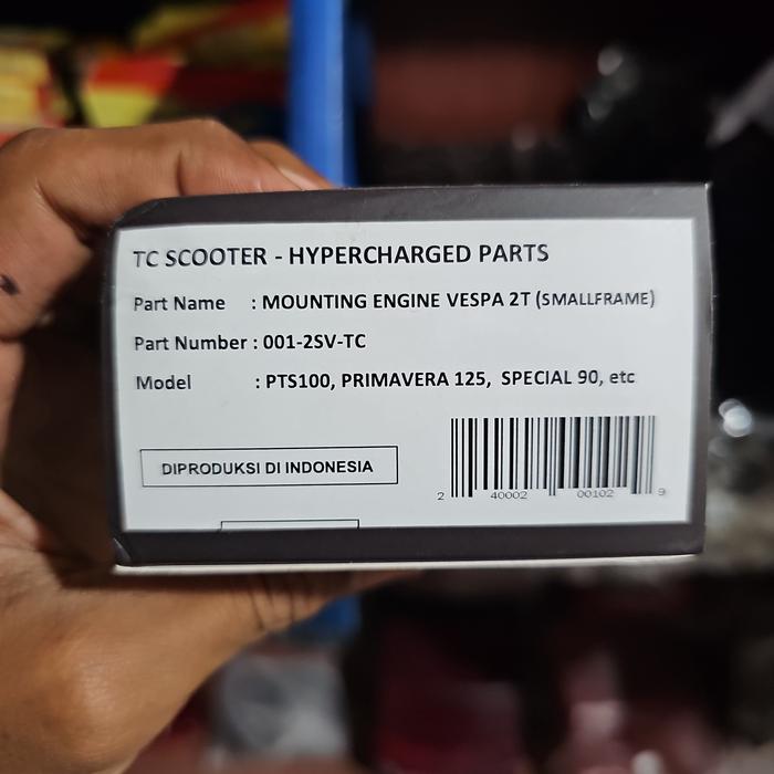 Gambar engine mounting karet sasis tc scooter vespa pts Smallframe new produk - Hitam dari Ivan Scoot undefined Tokopedia